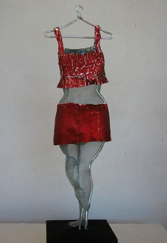 Rojo encendido - Vivi Herrera - Escultura